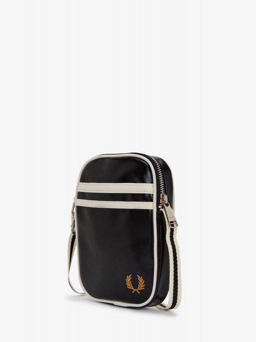 Fred Perry Classic Small Black Crossbody Bag