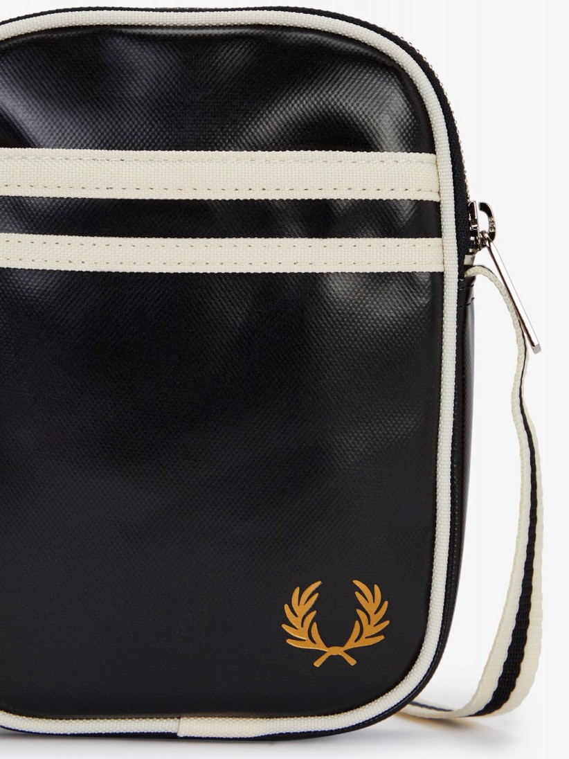 Fred Perry Classic Small Black Crossbody Bag