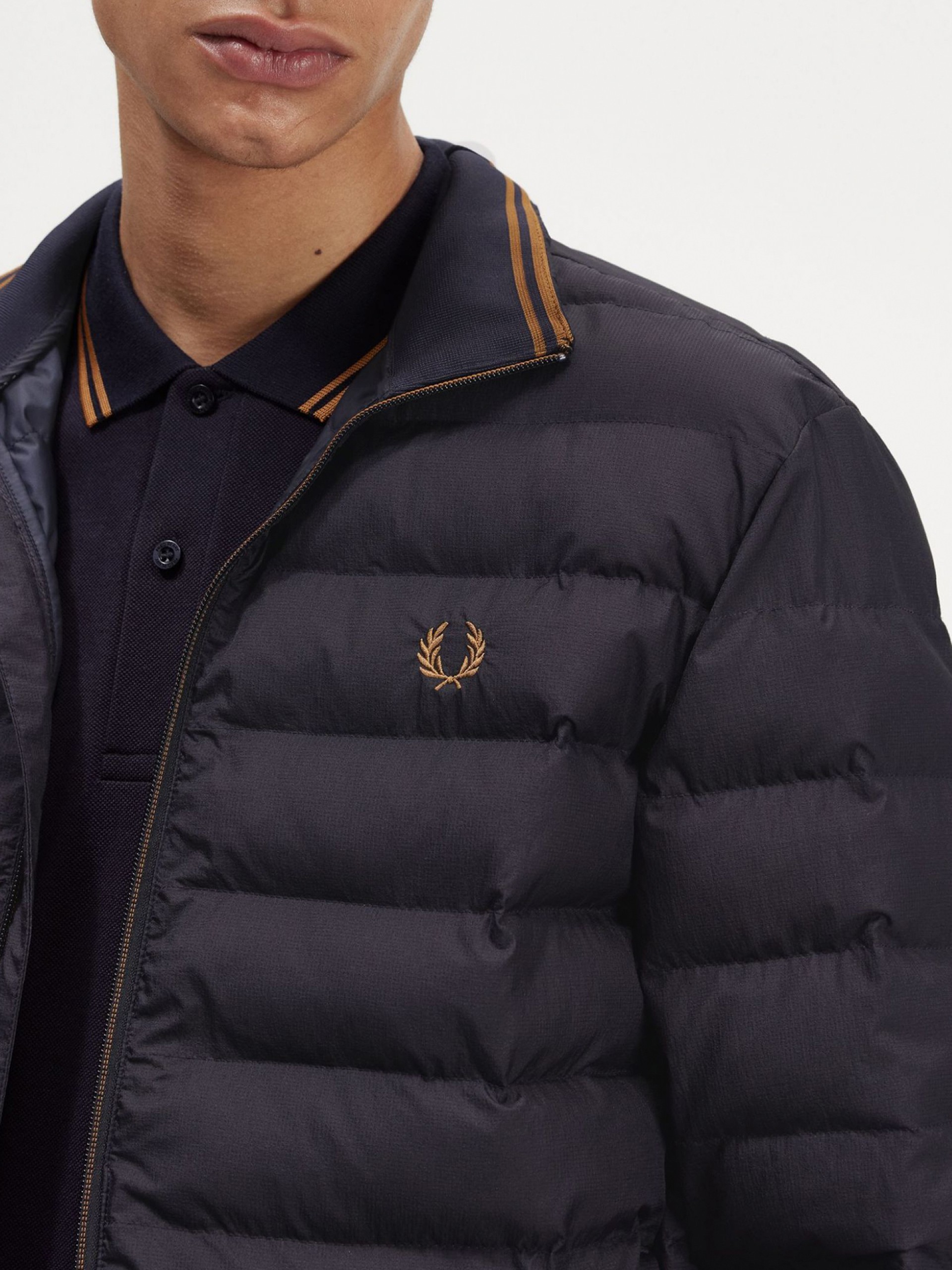 Casaco Fred Perry Insulated Azul