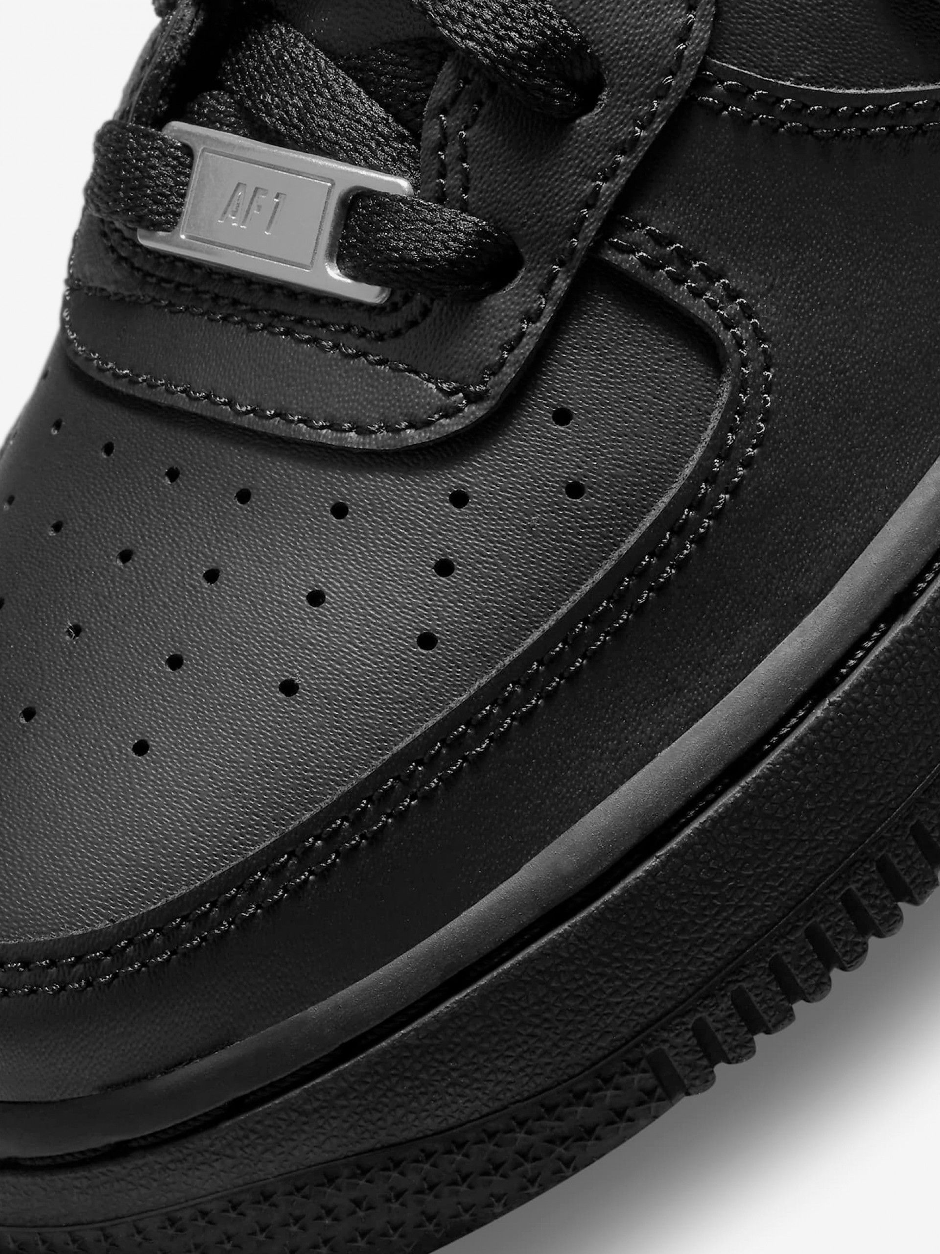 Sapatilhas Nike Air Force 1 LE Pretas Júnior