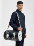 Fred Perry Classic Barrel Blue Bag