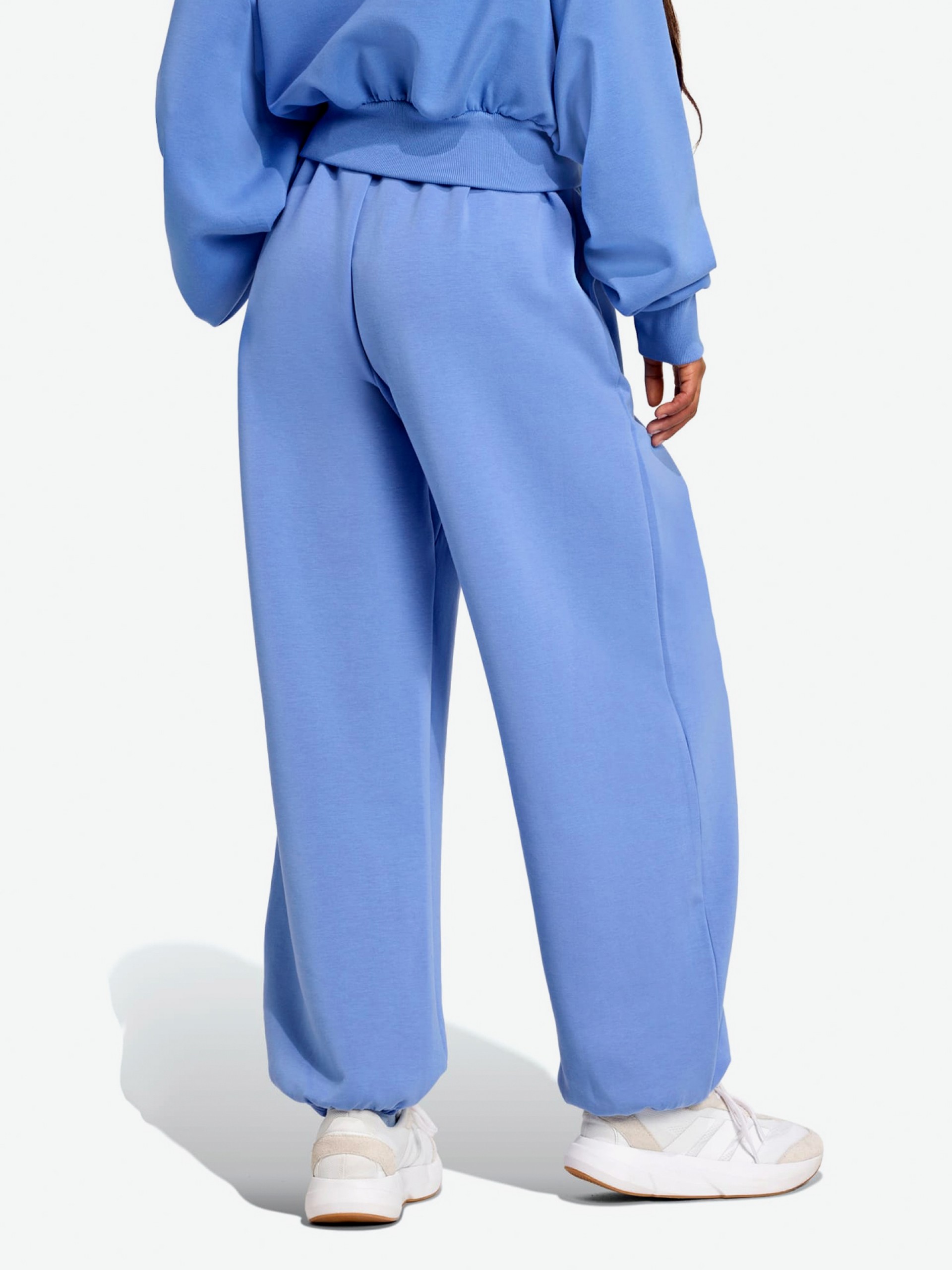 Calças Adidas Soft Lux Loose Azuis