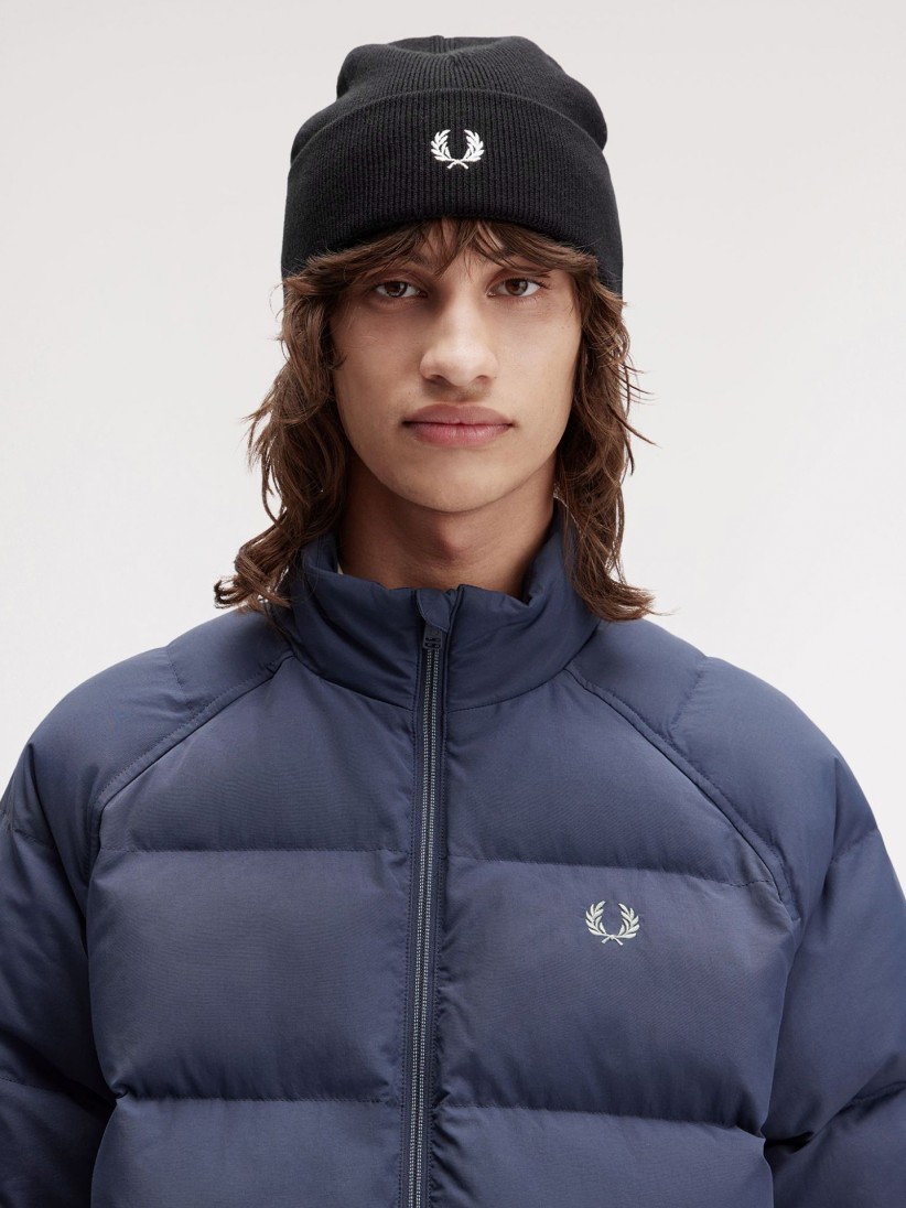 Fred Perry Classic Black Beanie