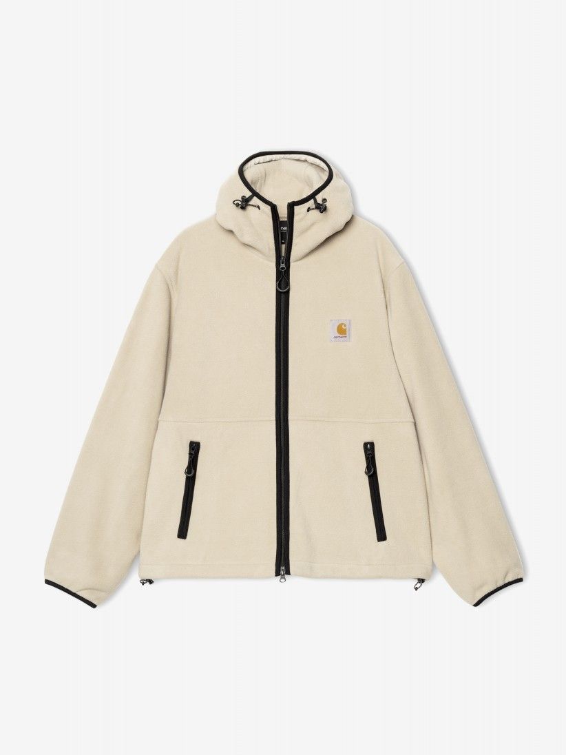 Casaco com Capuz Carhartt WIP Blevin Liner Polar Bege