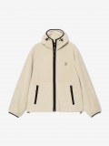 Casaco com Capuz Carhartt WIP Blevin Liner Polar Bege