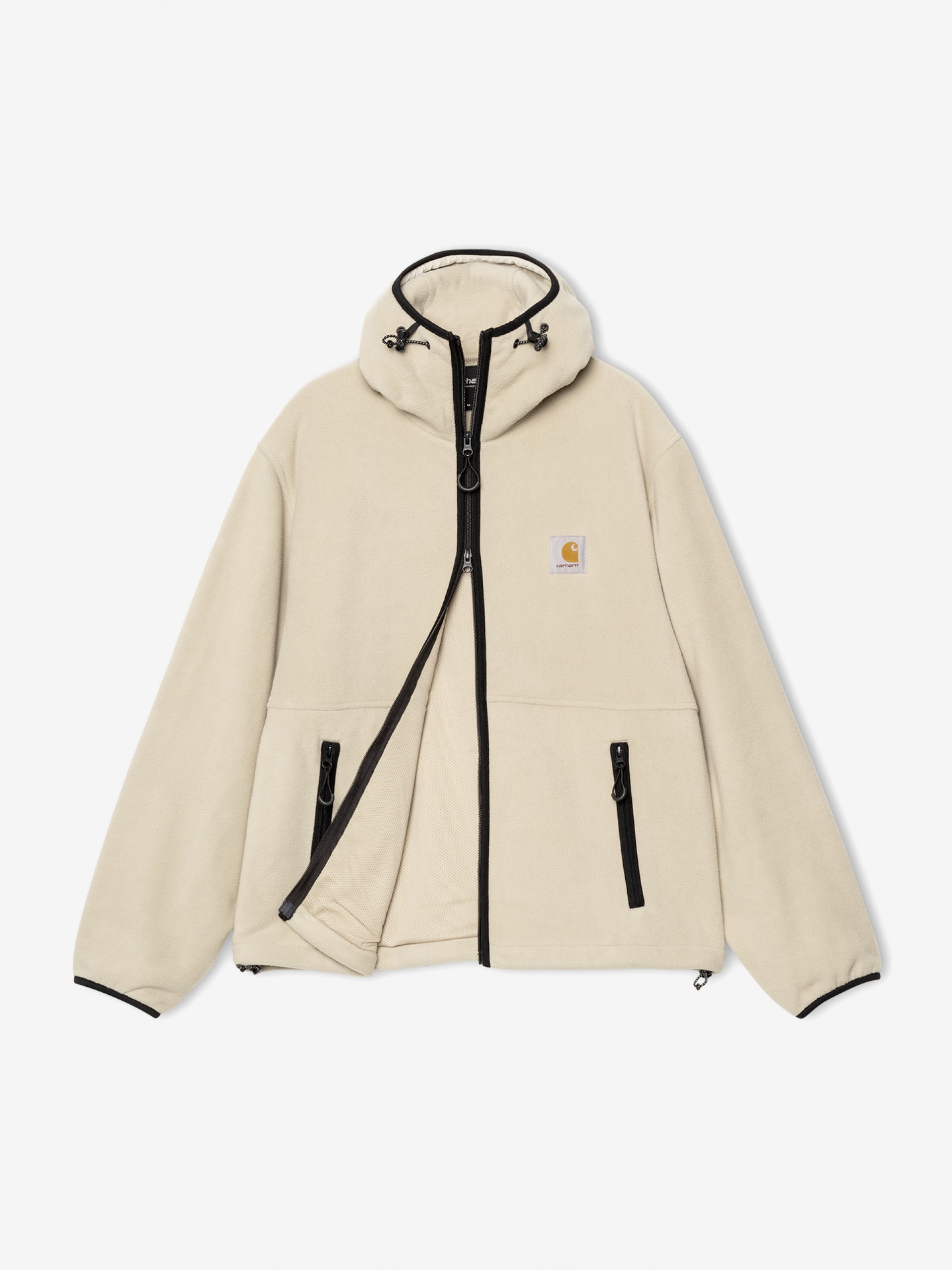 Chaqueta con Capucha Carhartt WIP Blevin Liner Beige