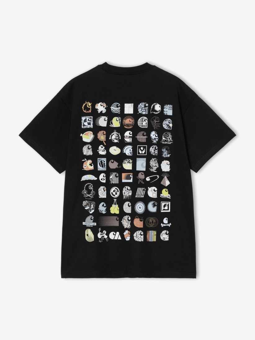 T-shirt Carhartt WIP C Logo Archive Preta