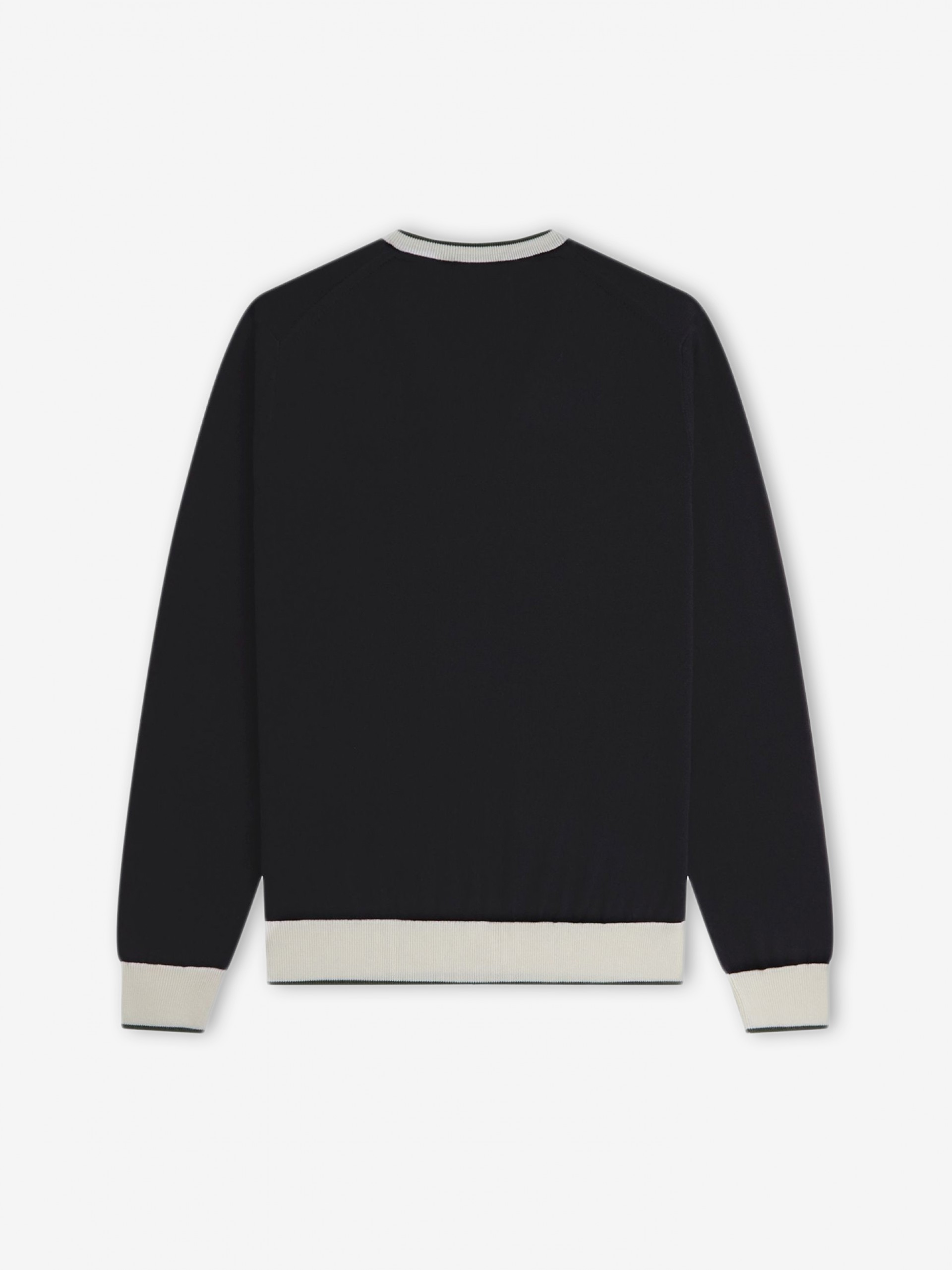 Camisola Fred Perry Contrast Tipped Preta