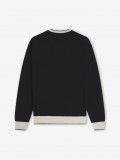 Fred Perry Contrast Tipped Black Jumper