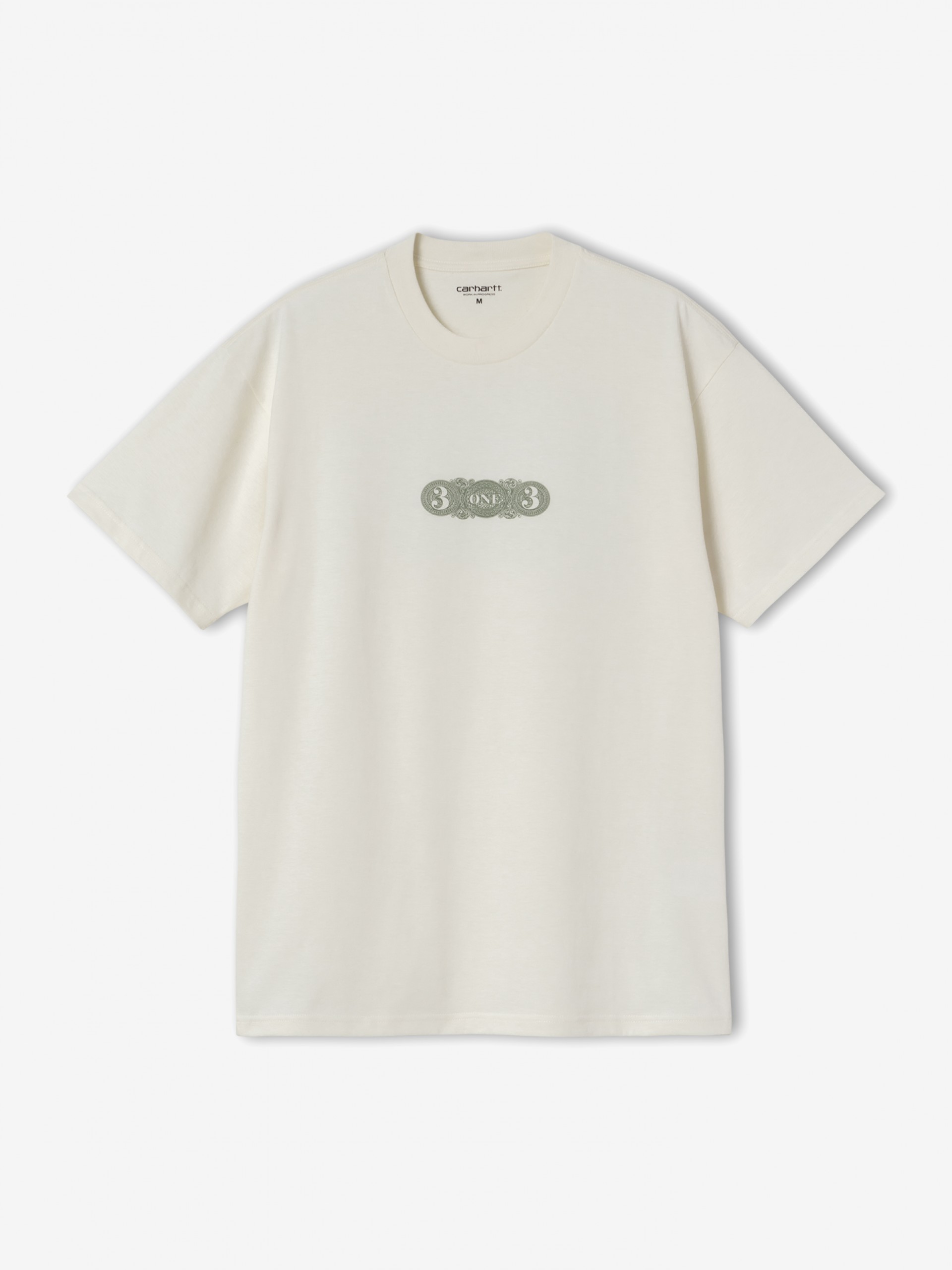 Carhartt WIP 3 One 3 White T-shirt