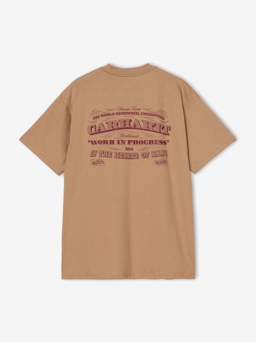 T-shirt Carhartt WIP 3 One 3 Camel T-shirt Carhartt WIP 3 One 3 Camel