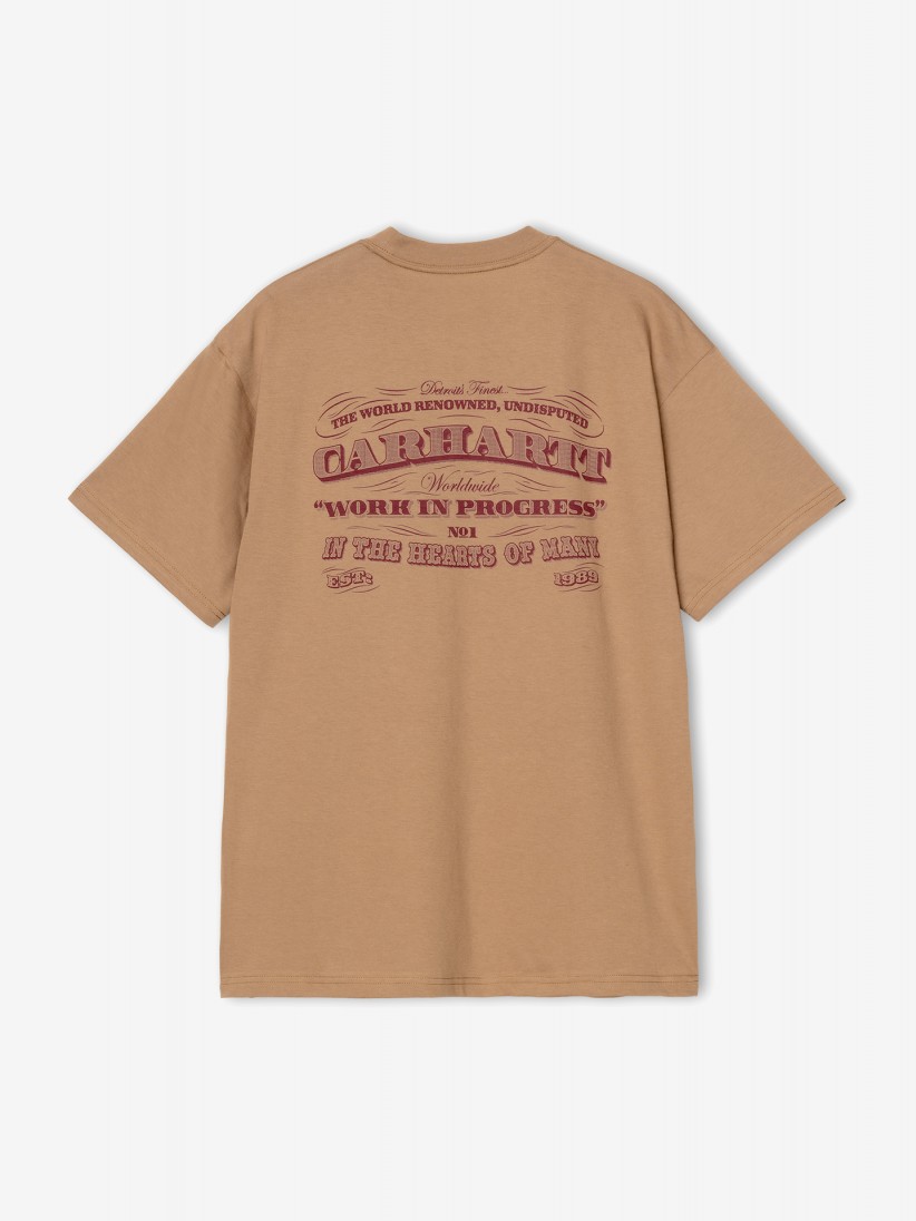 Carhartt WIP 3 One 3 Camel T-shirt