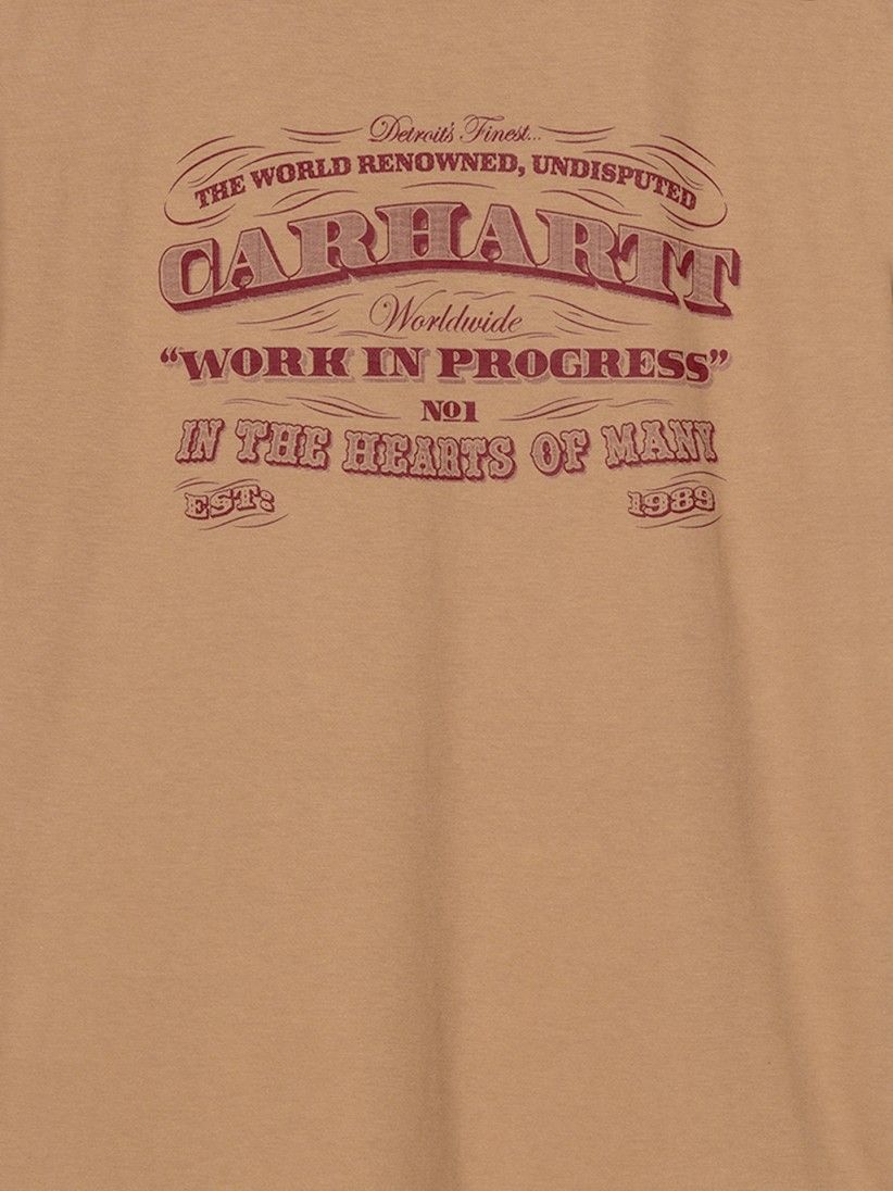 Carhartt WIP 3 One 3 Camel T-shirt