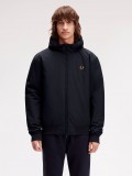 Fred Perry Brentham Navy Blue Hooded Jacket