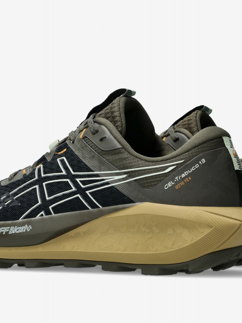 Asics GEL-Trabuco 13 GTX Green Trail Trainers