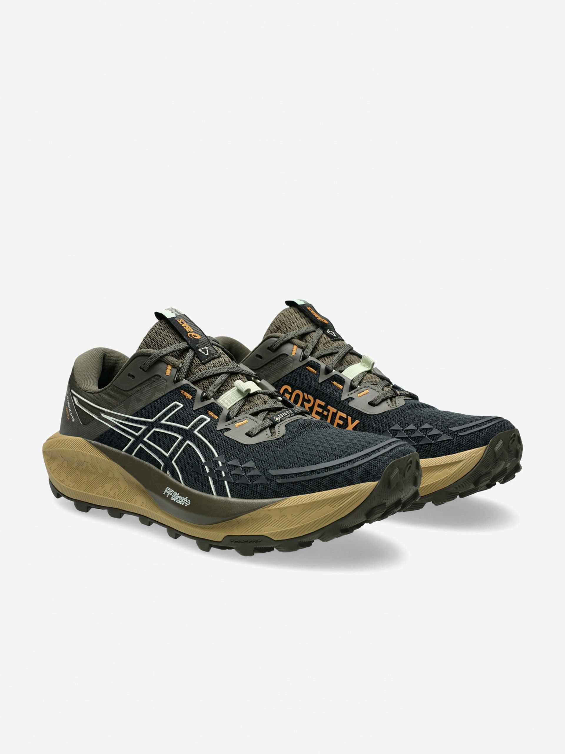 Asics GEL-Trabuco 13 GTX Green Trail Trainers