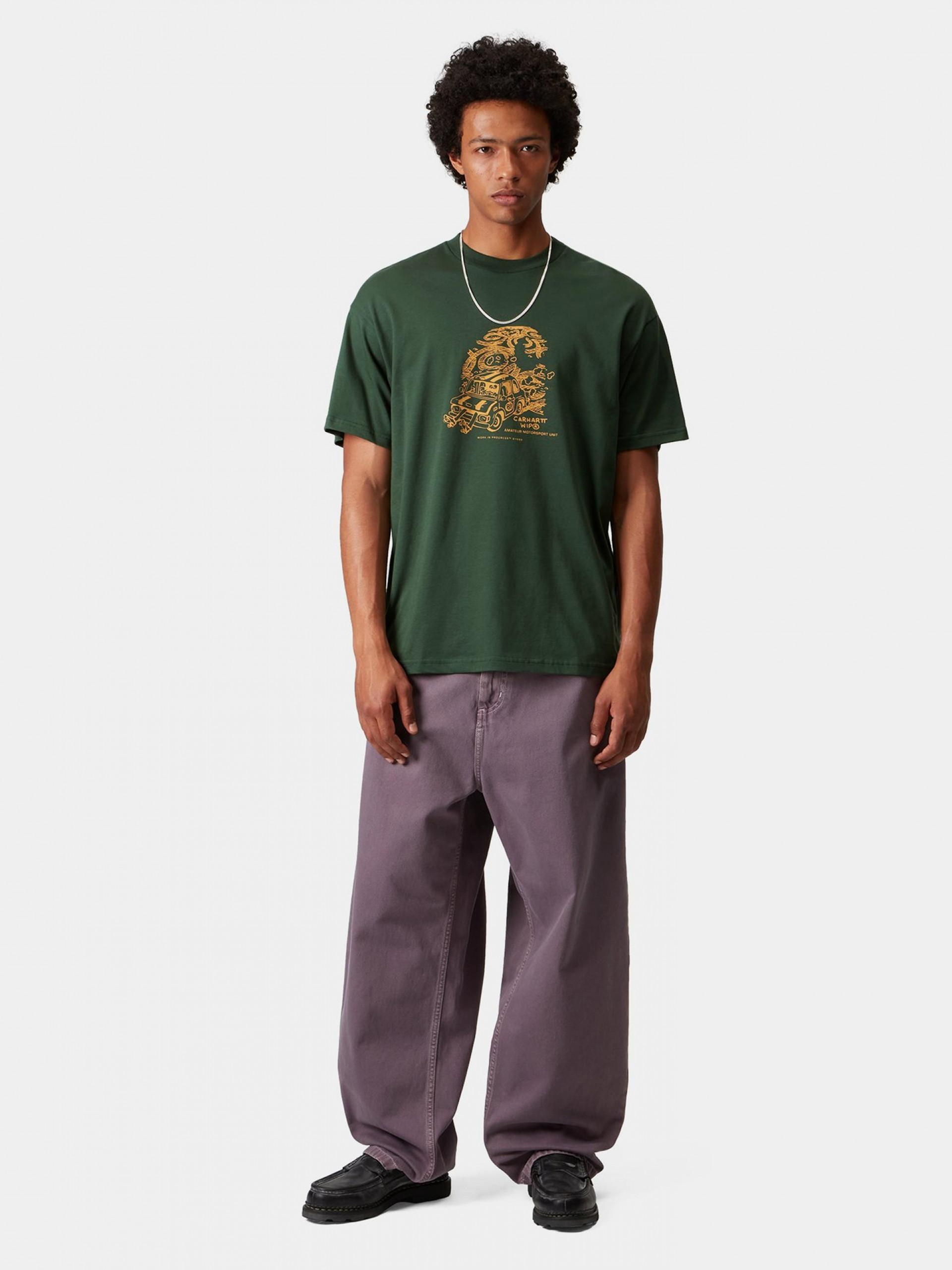 T-shirt Carhartt WIP Unit Verde
