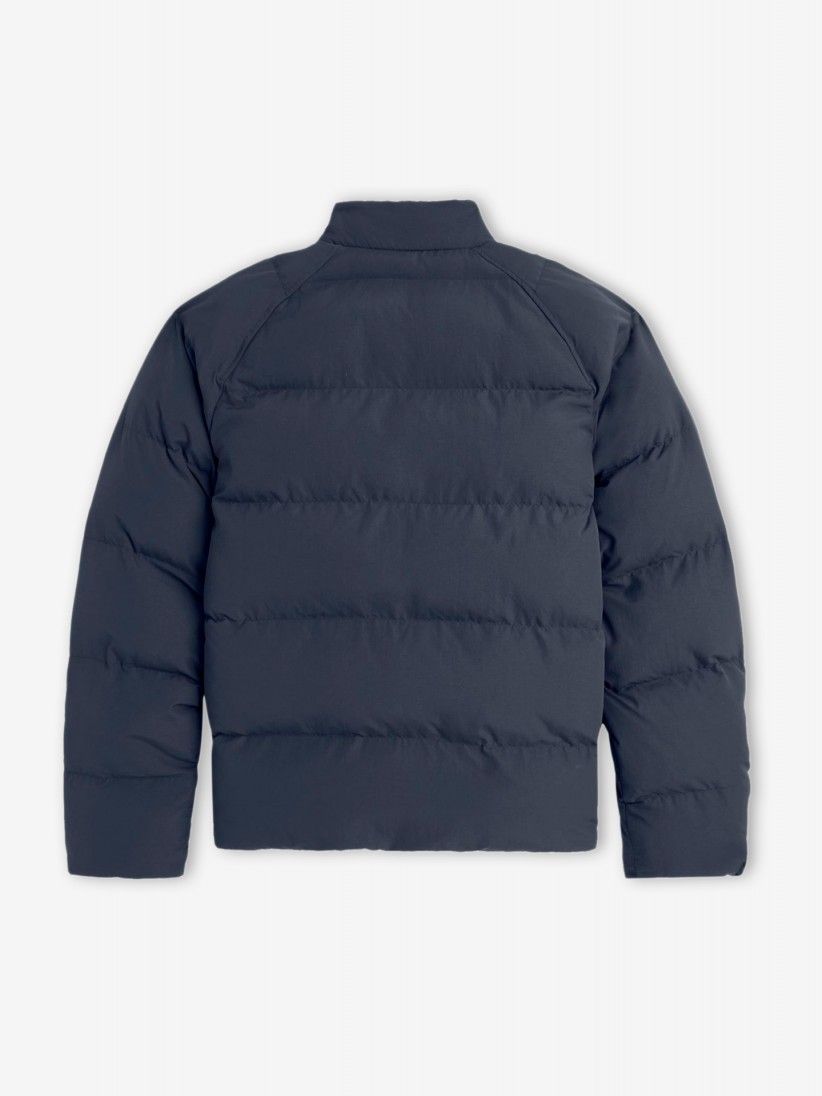 Fred Perry Raglan Sleeve Padded Blue Jacket