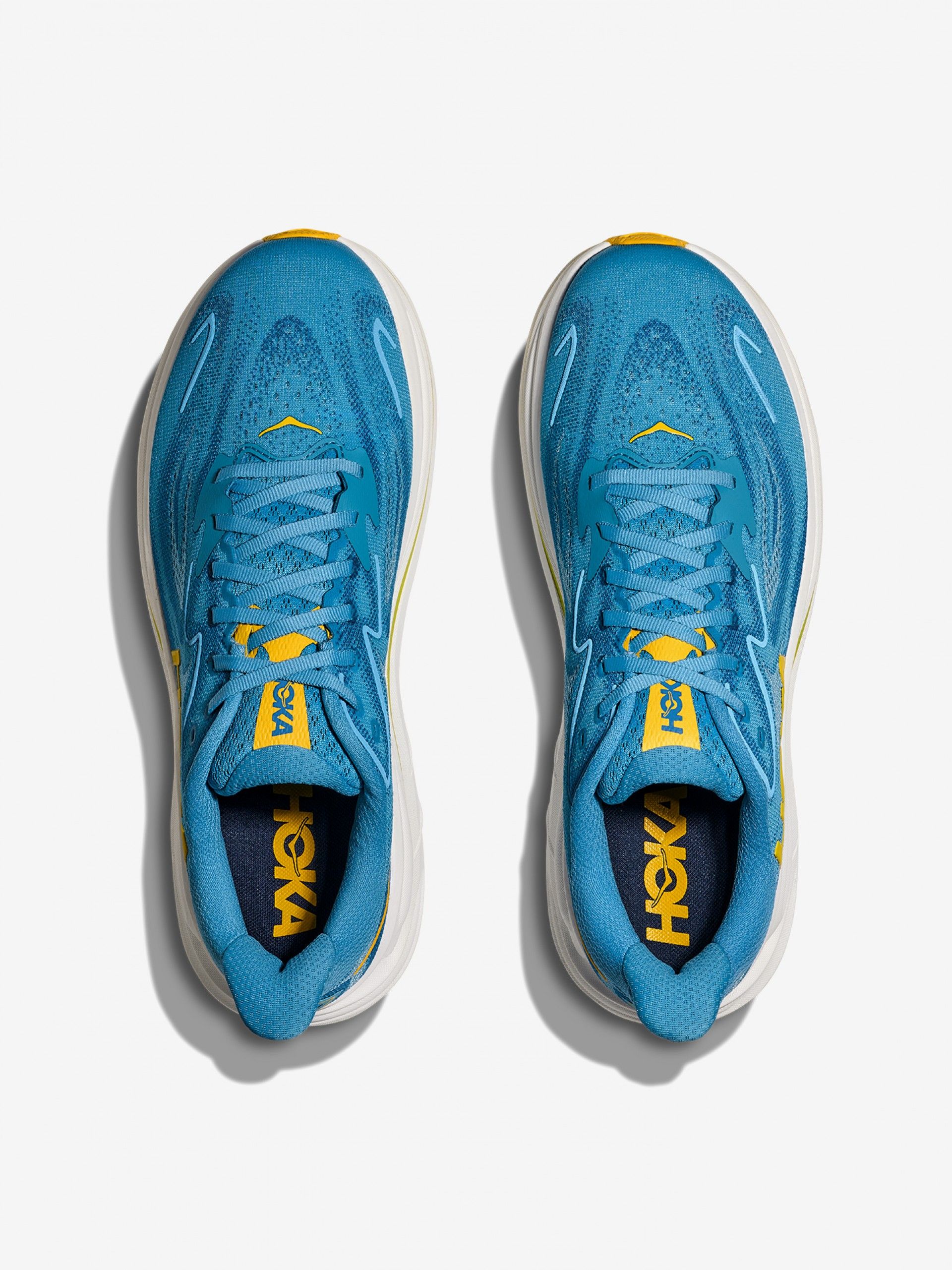 Hoka Clifton 10 Blue Running Trainers