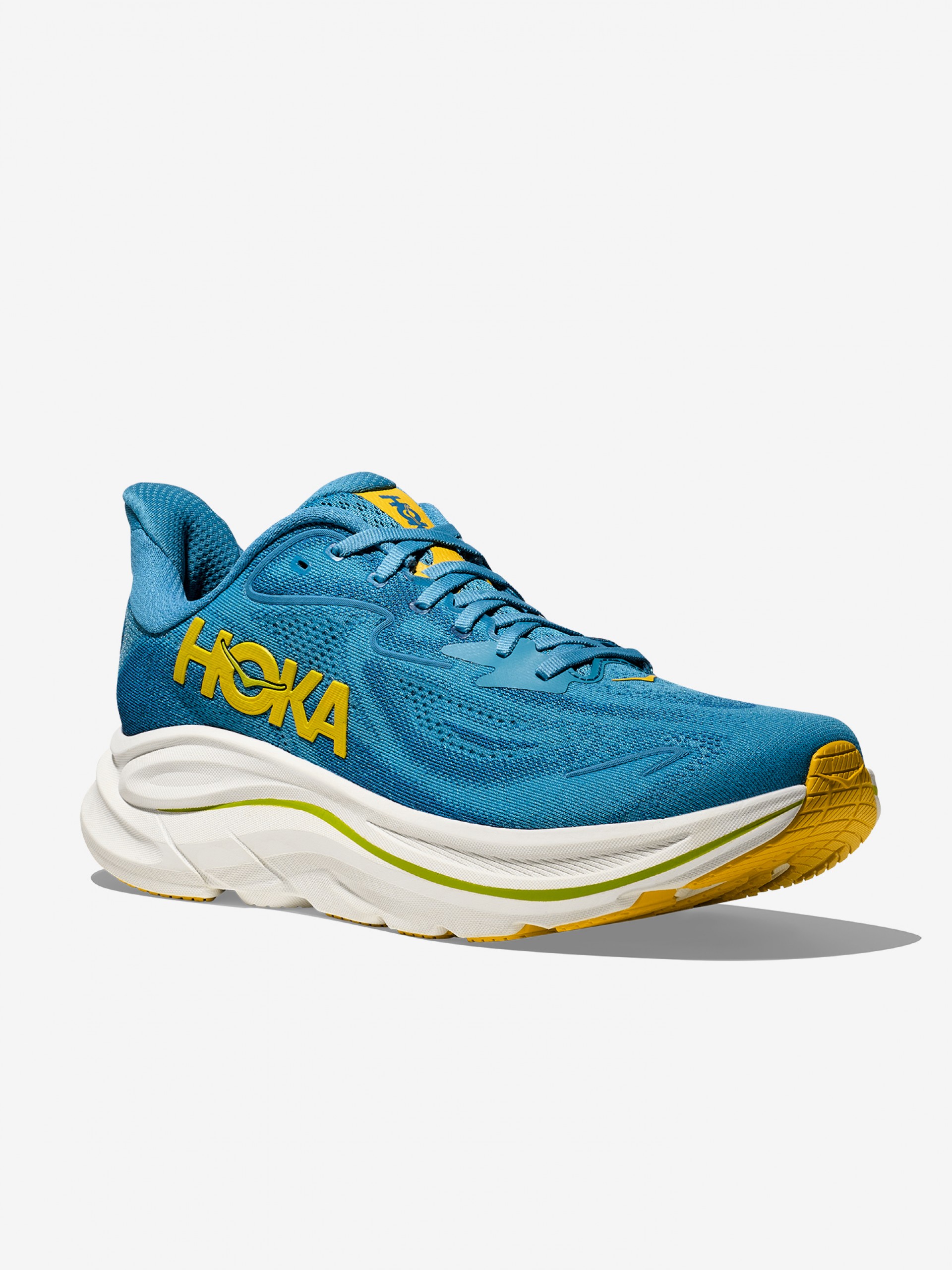 Hoka Clifton 10 Blue Running Trainers