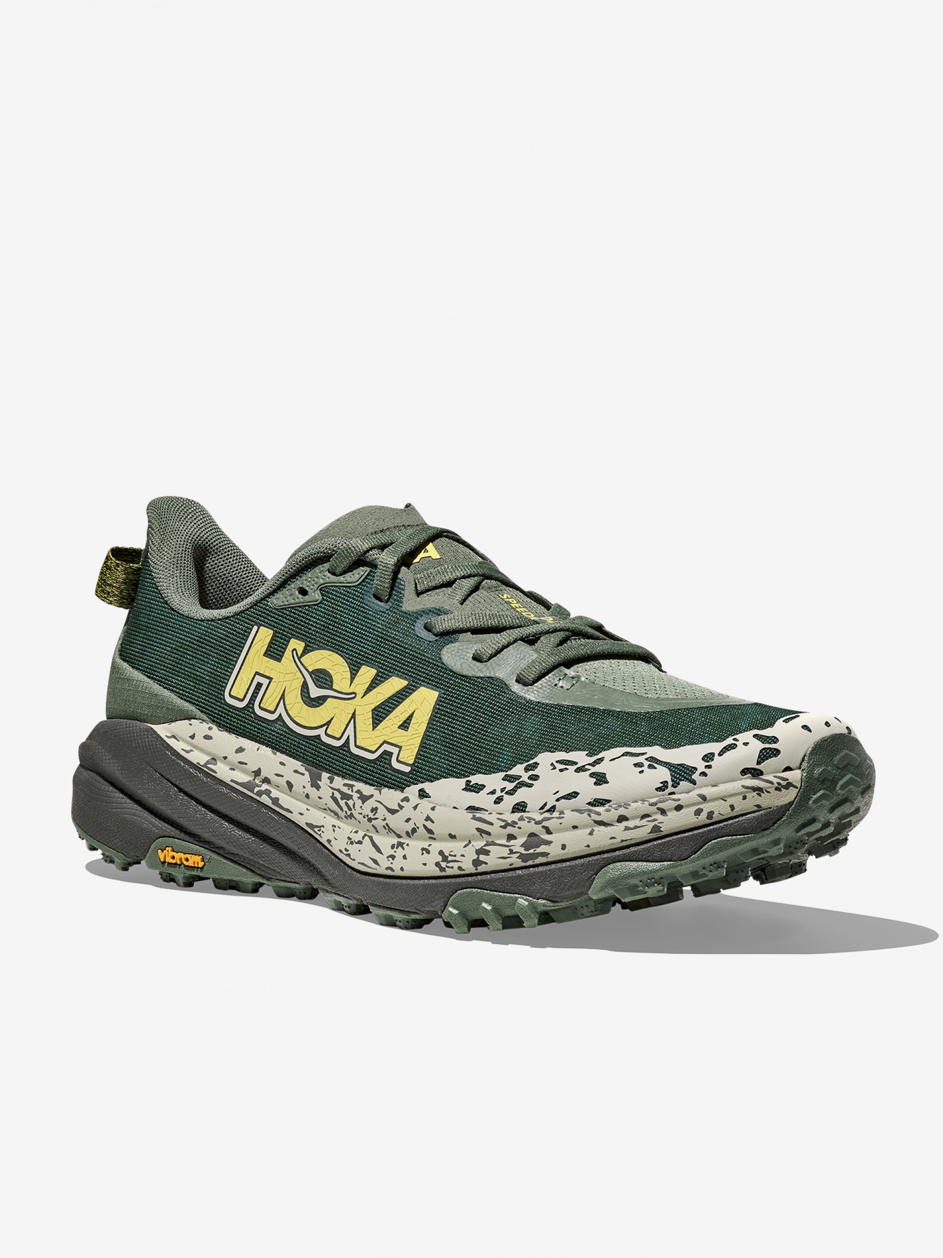 Hoka Speedgoat 6 M Green Trail Trainers