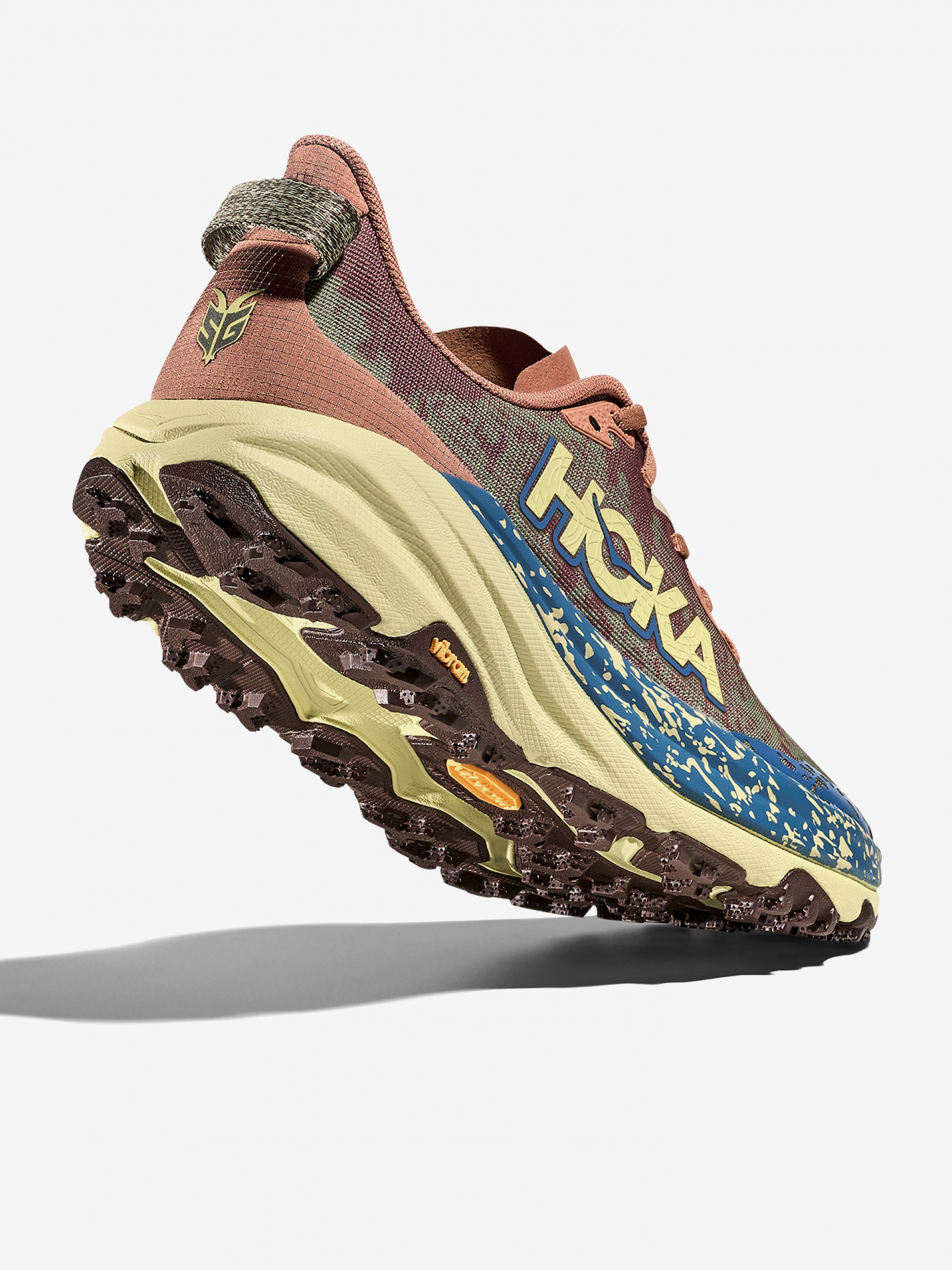 Sapatilhas de Trail Hoka Speedgoat 6 M Castanhas