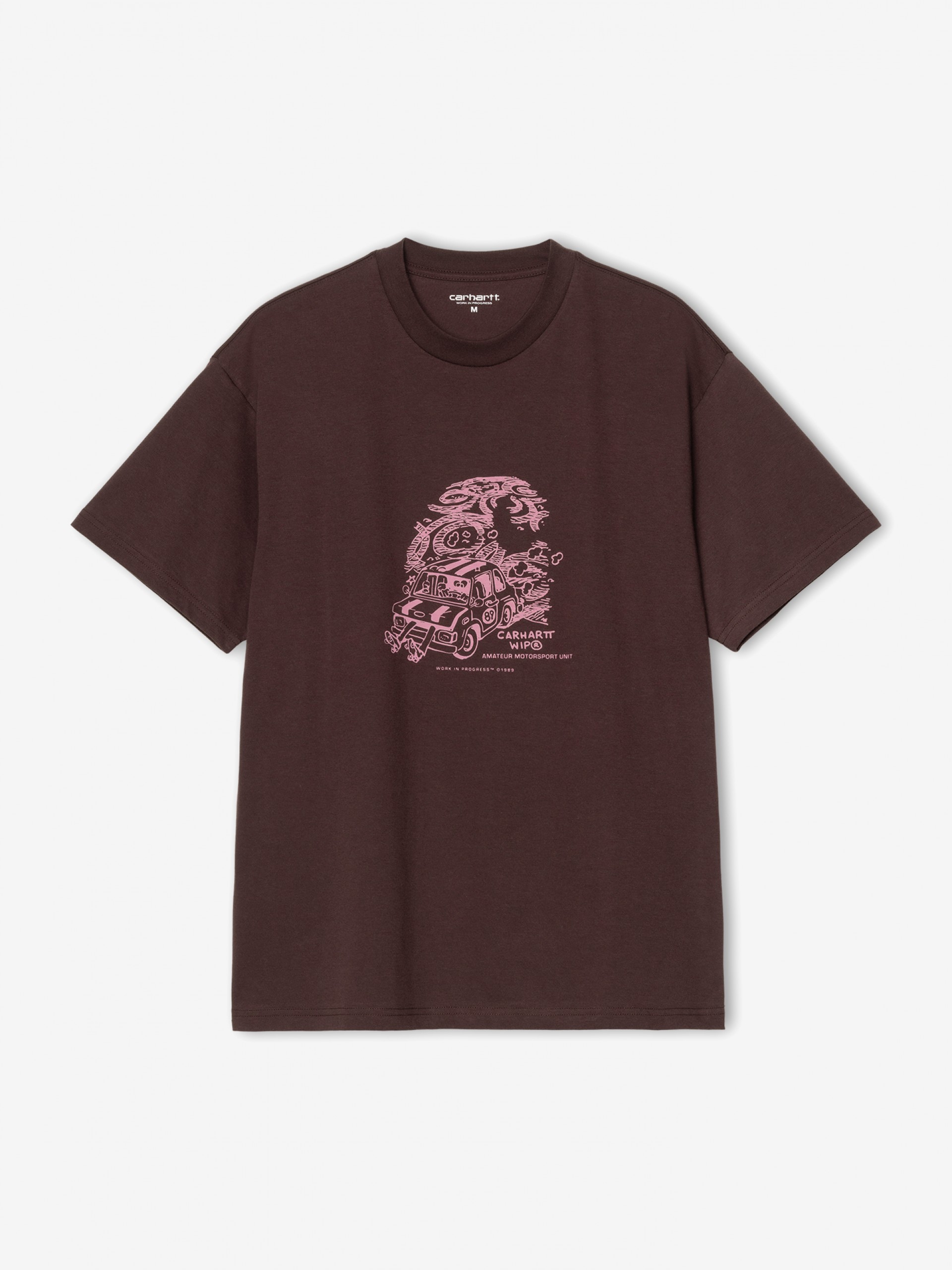T-shirt Carhartt WIP Unit Castanha