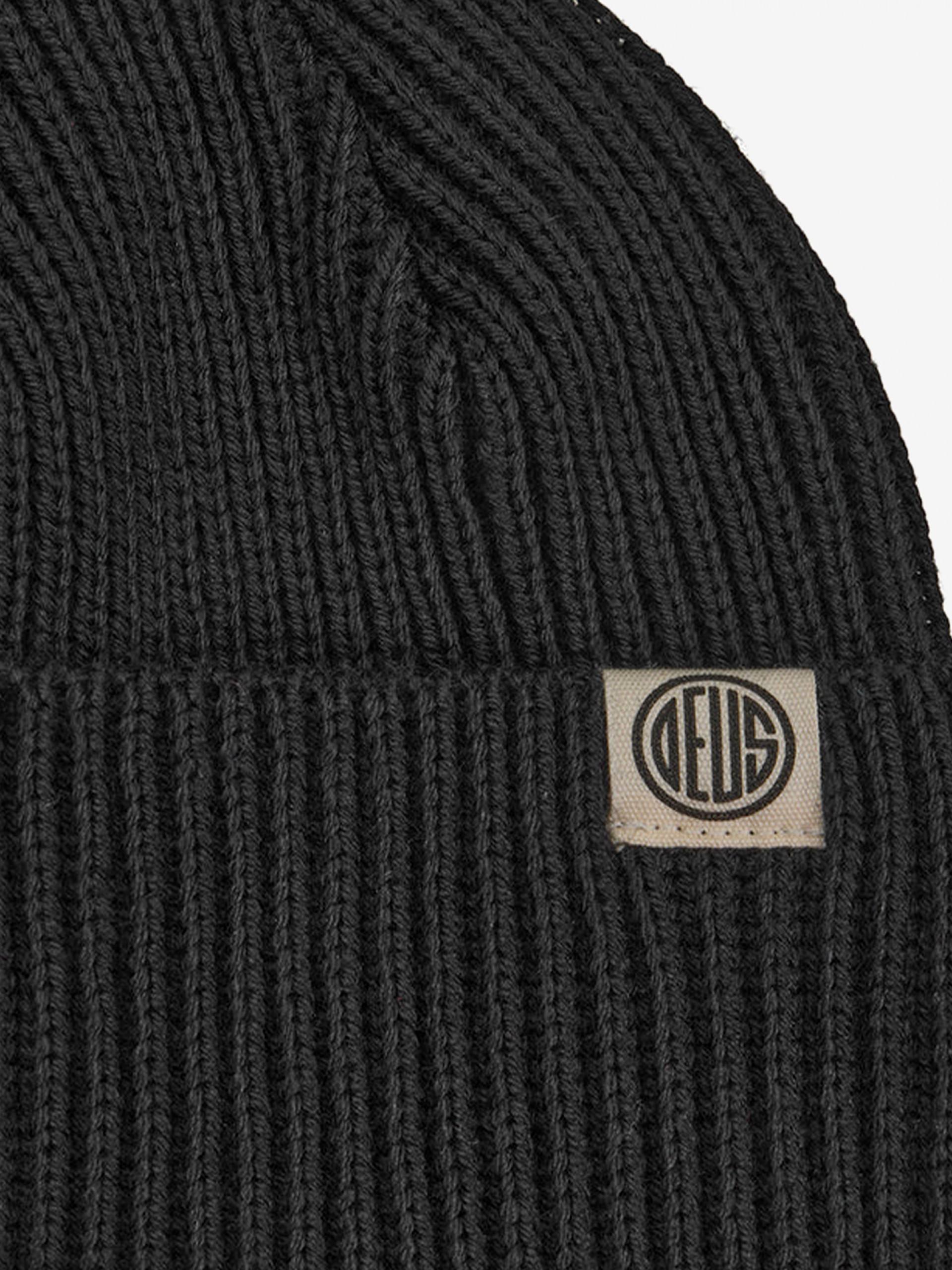 Gorro Deus Ex Machina Pill Merino Negro
