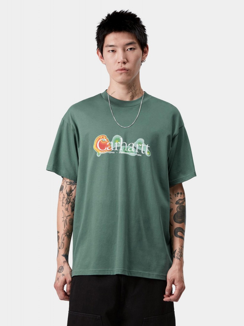 T-shirt Carhartt WIP Experiential Verde
