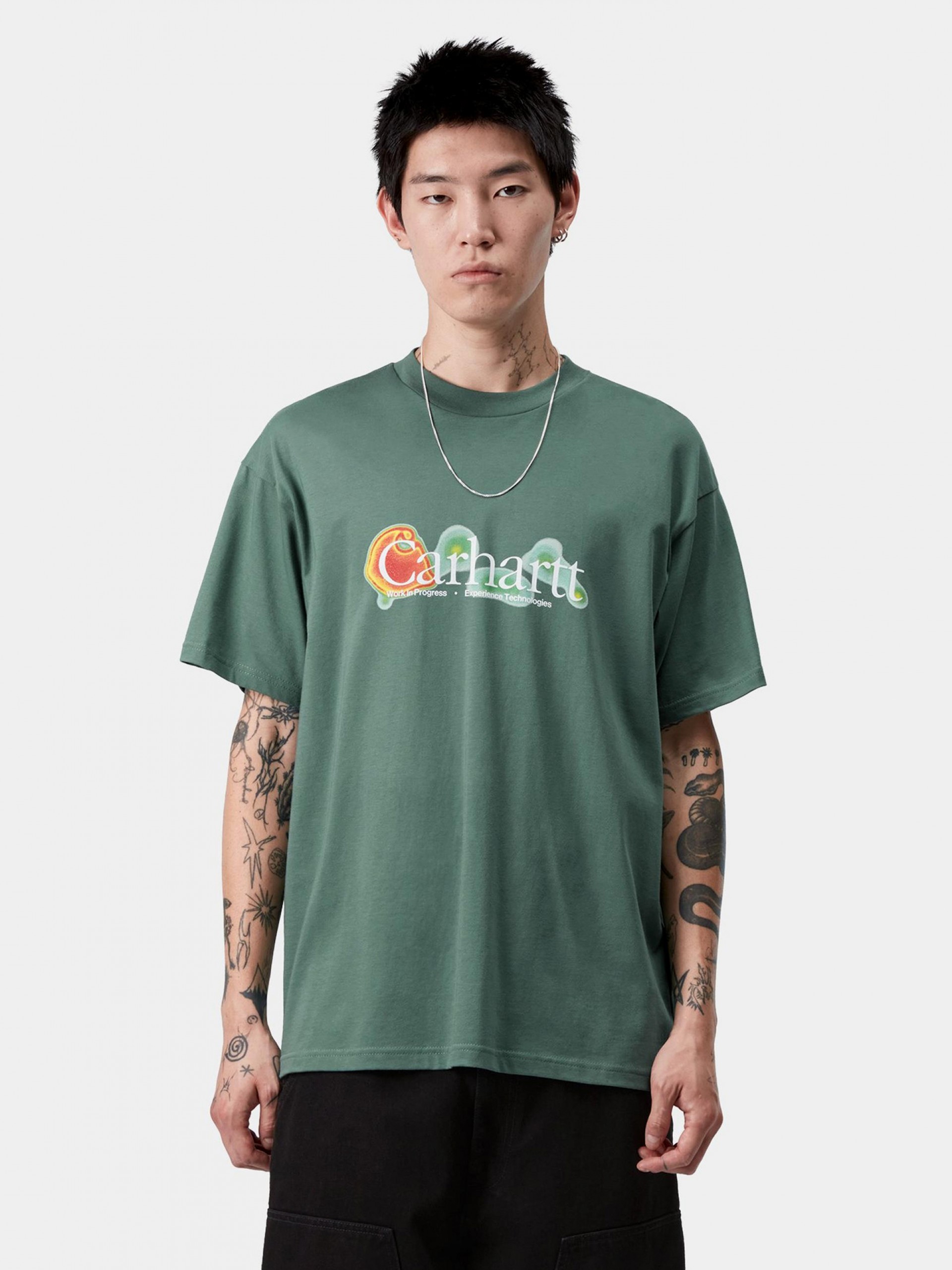 Camiseta Carhartt WIP Experiential Verde