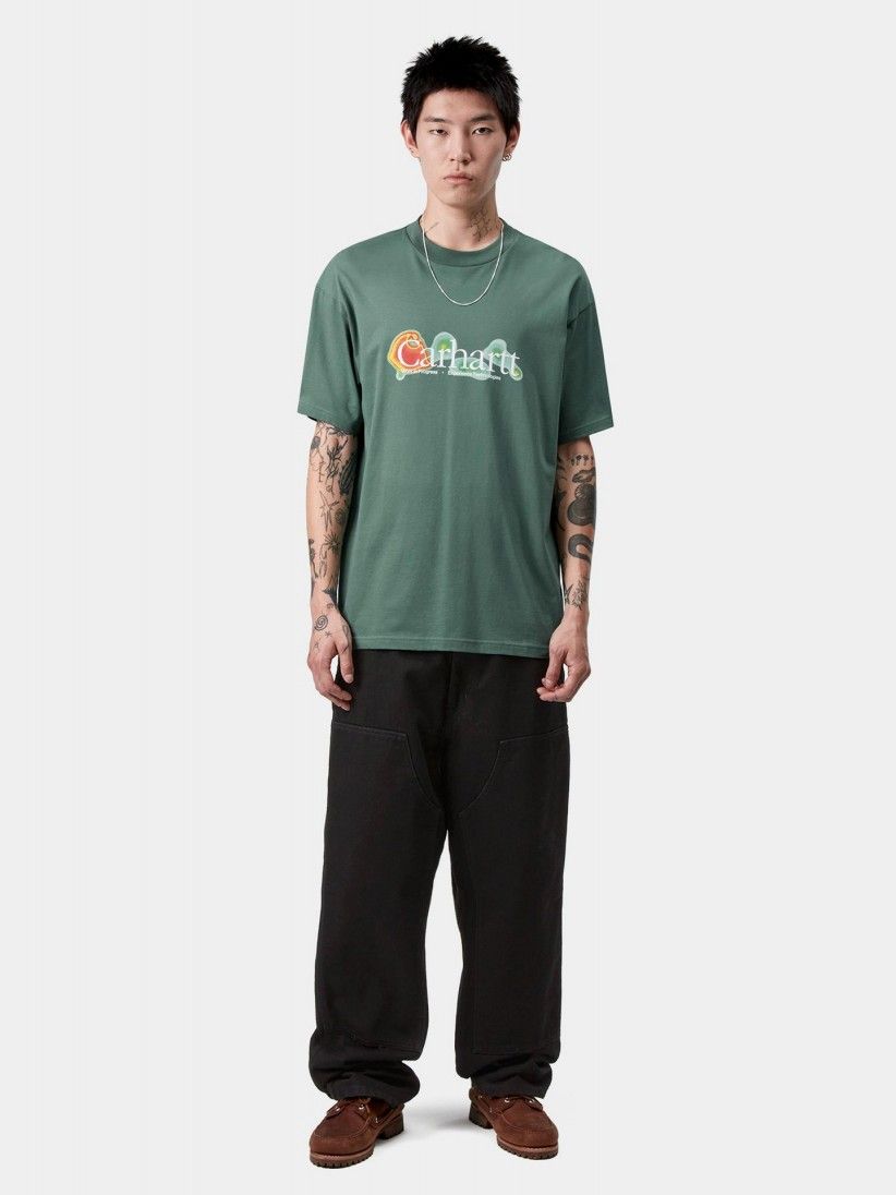 T-shirt Carhartt WIP Experiential Verde