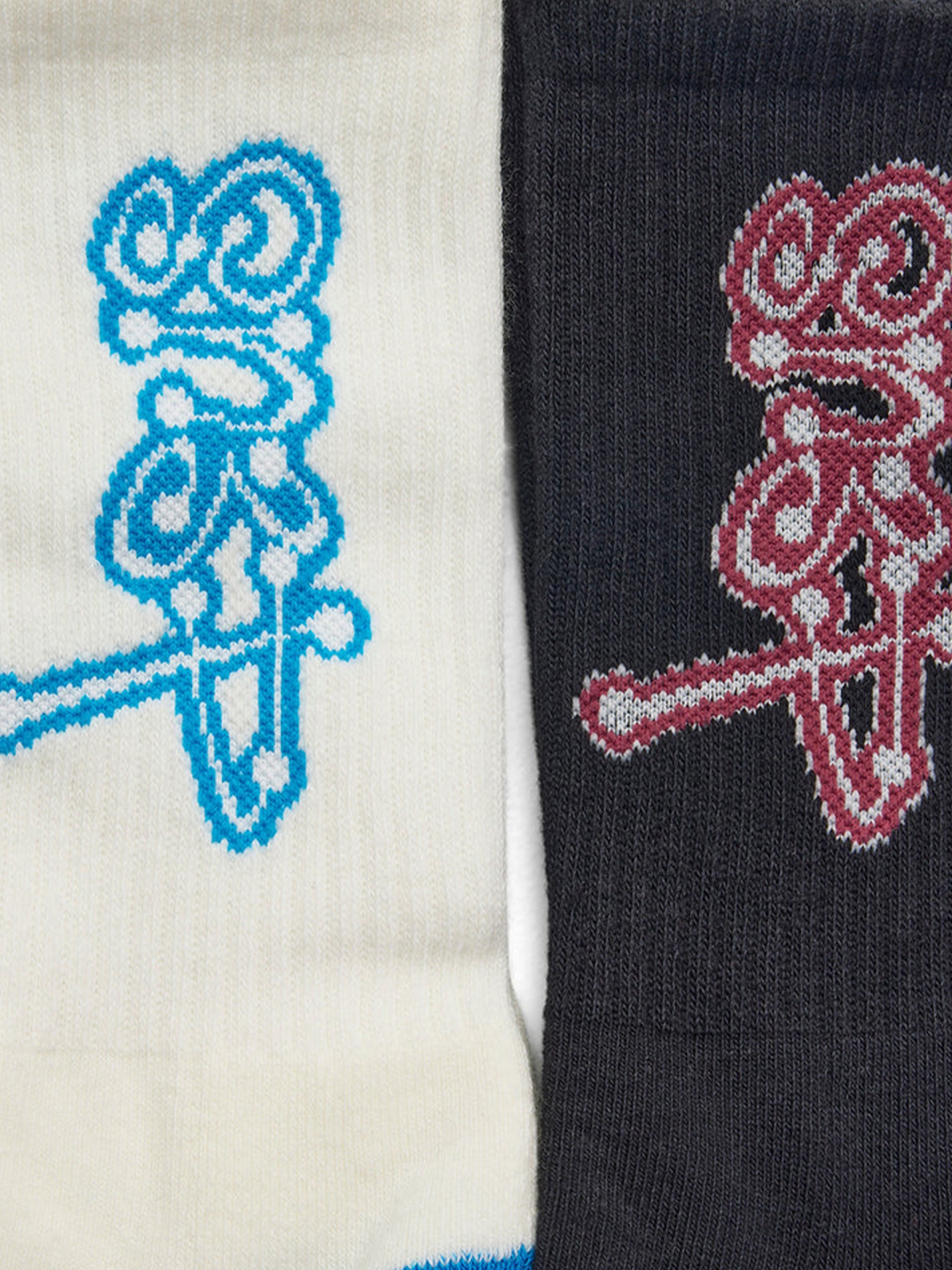 Calcetines Deus Ex Machina Sentient Blancos y Negros