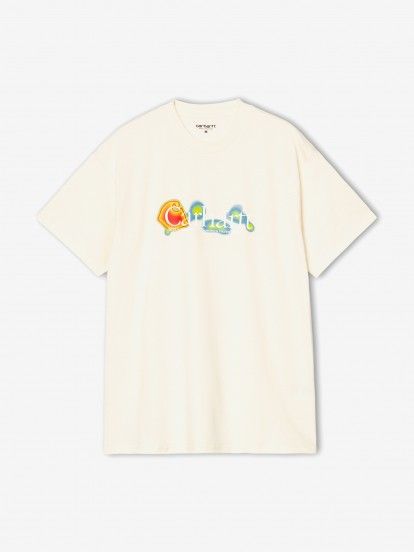 Carhartt WIP Experiential Beige T-shirt