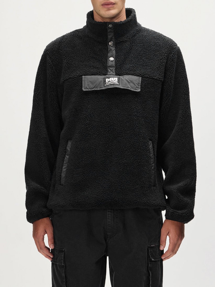 Camisola Deus Ex Machina Discovery Sherpa Polar Preta