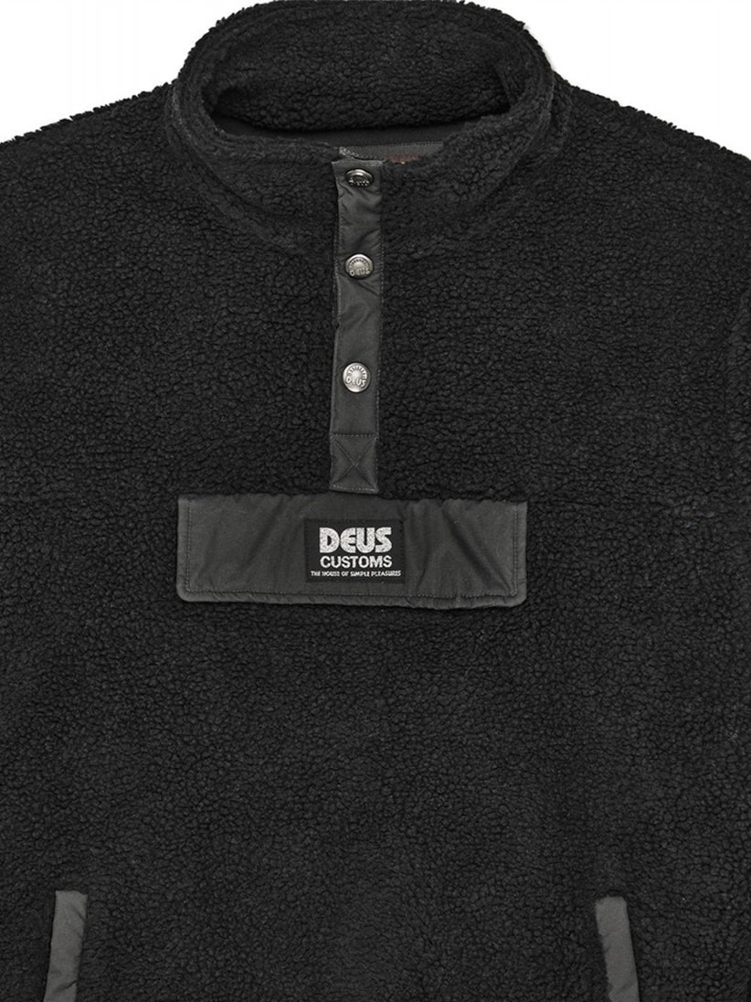 Camisola Deus Ex Machina Discovery Sherpa Polar Preta