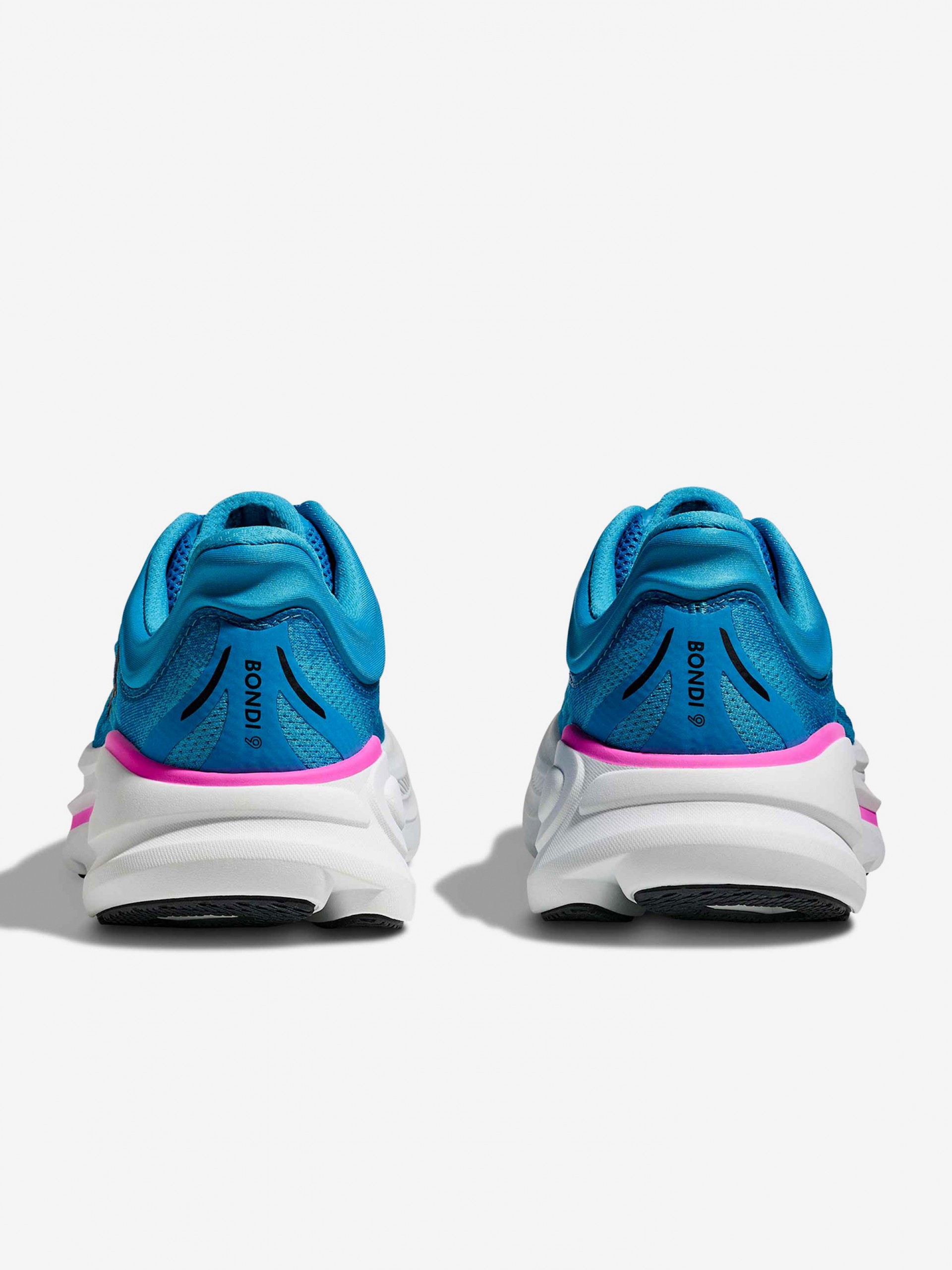 Hoka Bondi 9 W Blue Running Trainers