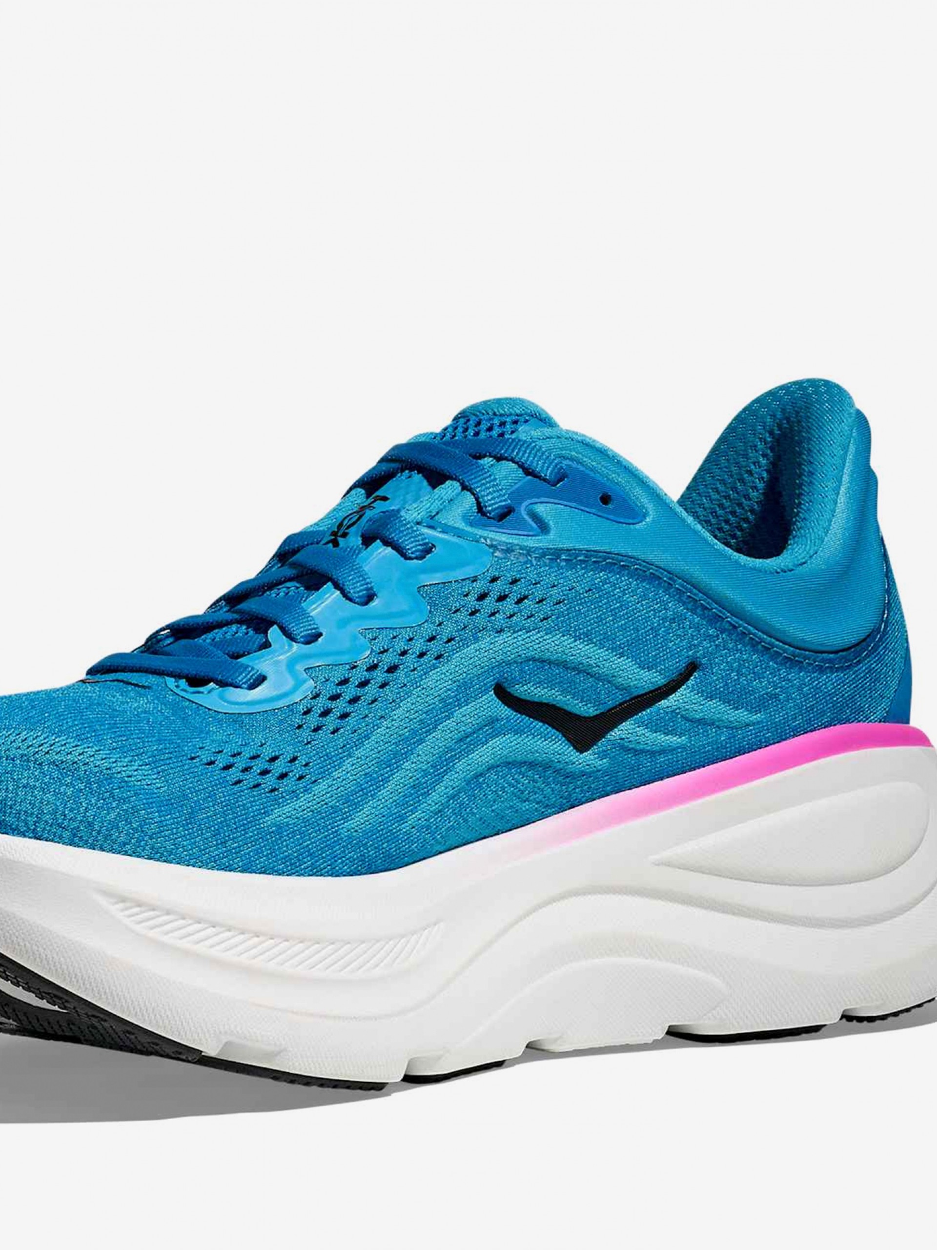Hoka Bondi 9 W Blue Running Trainers