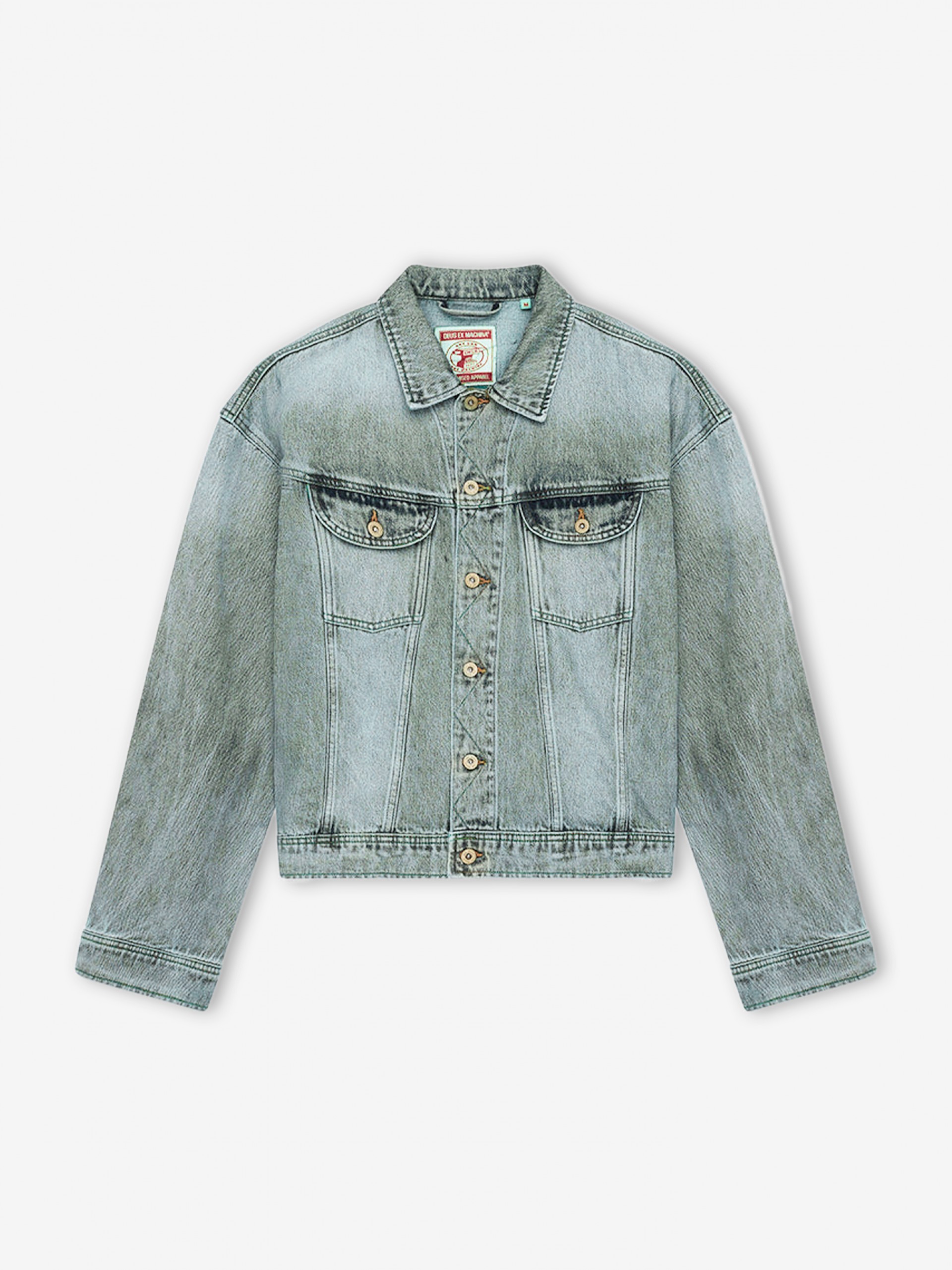 Chaqueta Vaquera Deus Ex Machina Sasafras Azul