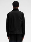 Fred Perry Caban Black Jacket