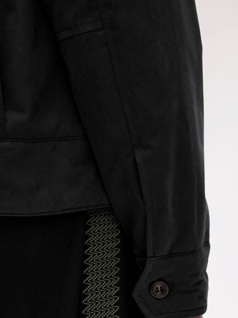 Fred Perry Caban Black Jacket
