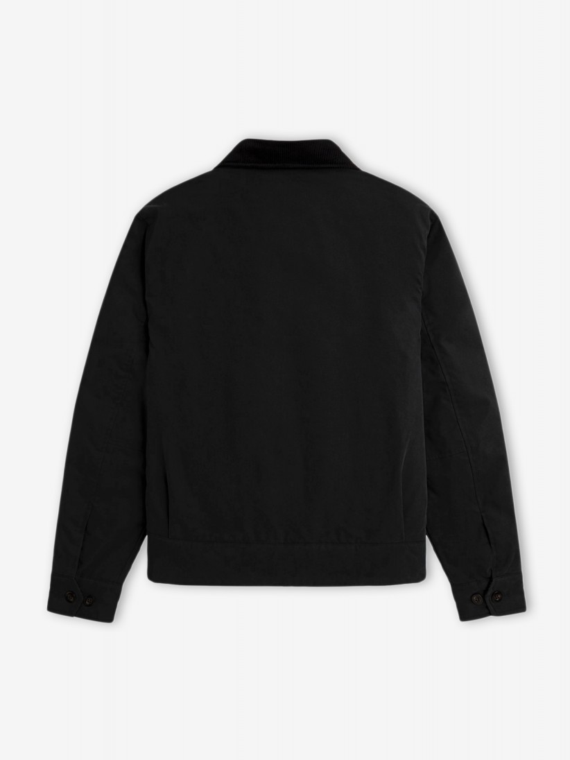 Fred Perry Caban Black Jacket