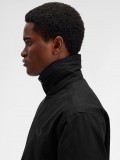 Fred Perry Caban Black Jacket