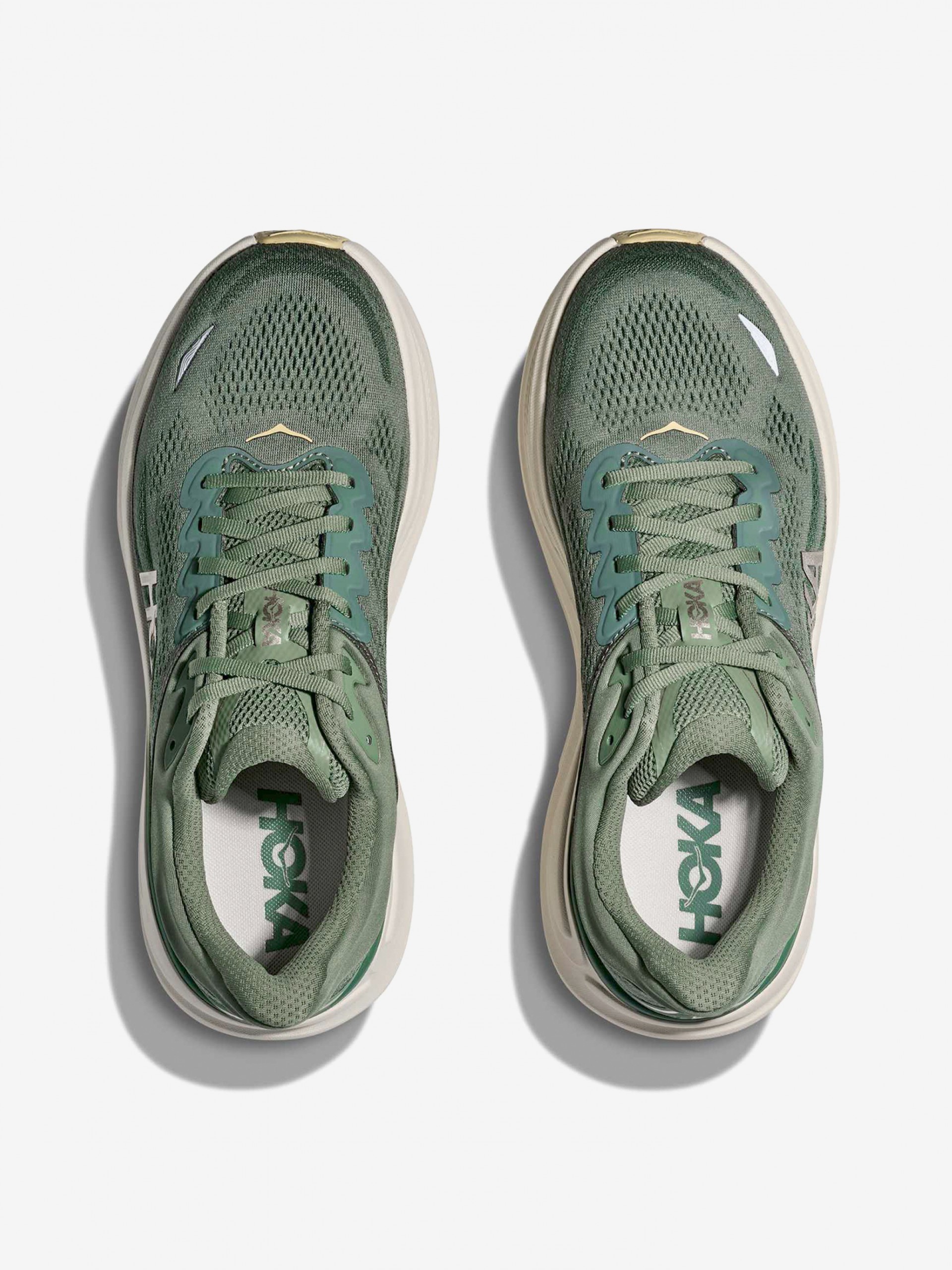 Zapatillas de Running Hoka Bondi 9 M Verdes