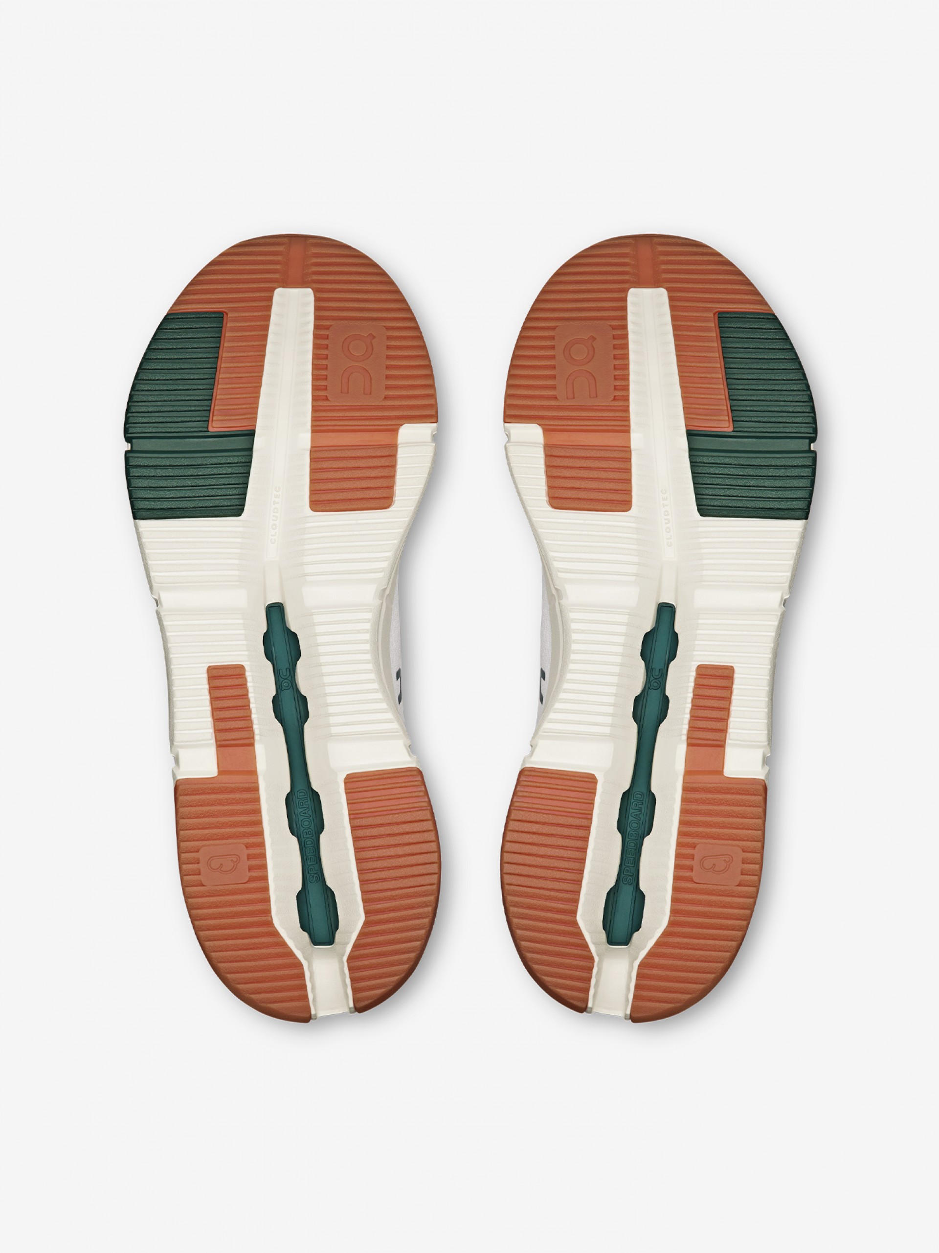 Zapatillas On Running Cloudnova 2 Beige y Verdes