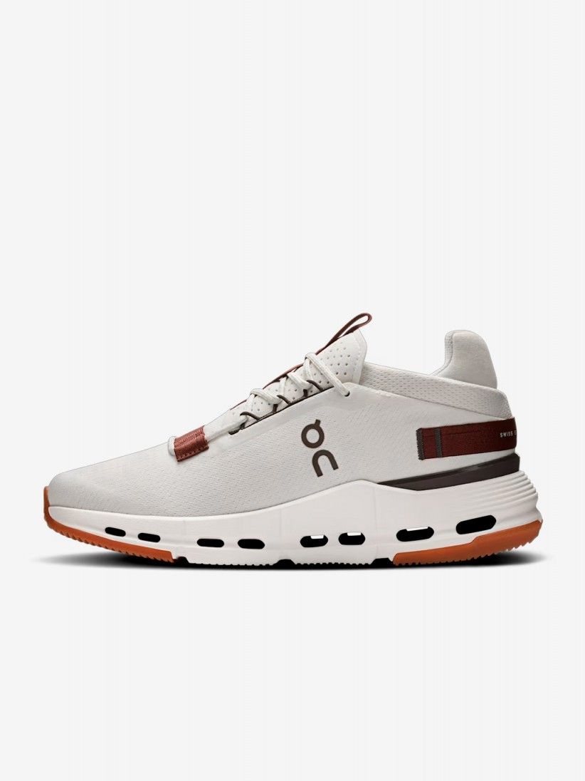 Zapatillas On Running Cloudnova 2 Beige y Marrones W