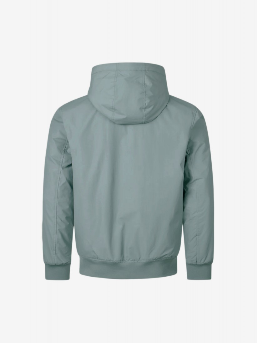Fred Perry Brentham Blue Hooded Jacket
