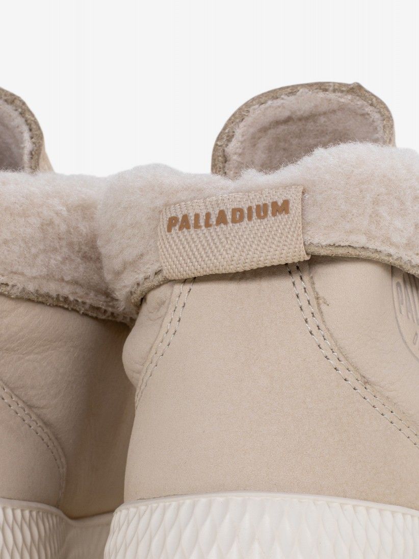 Sapatilhas Palladium Pallanova Chukka WL Bege