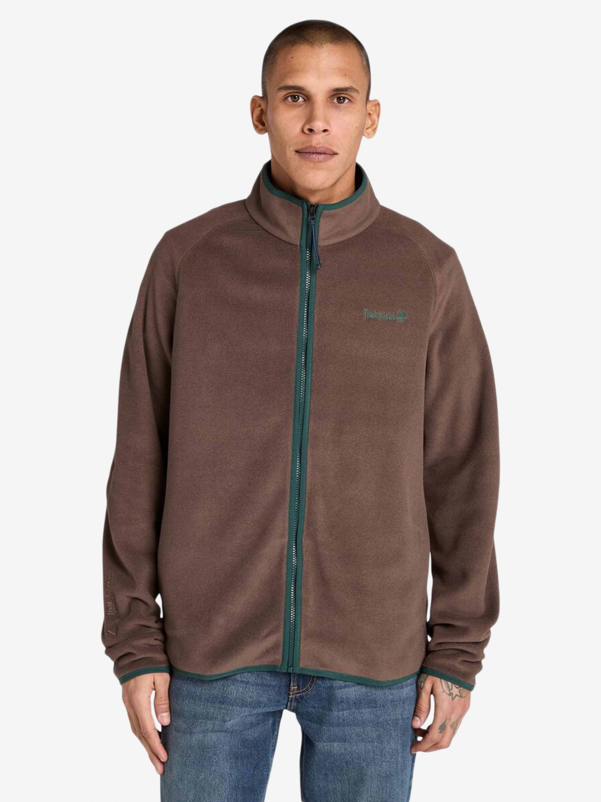 Chaqueta Timberland Polartec 100 Marrón