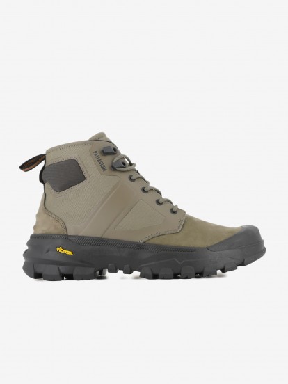 Botas Palladium Pallarider Zip Mix Verdes