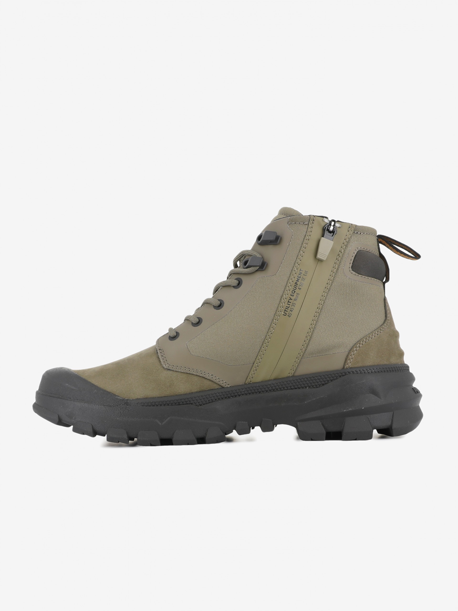 Botas Palladium Pallarider Zip Mix Verdes